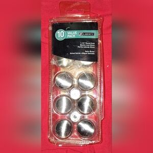 (20) 1 1/4" Round Satin Nickel Garrett Drawer Pulls